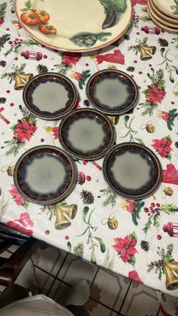 Set Of Vintage Bing & Grondahl Plates