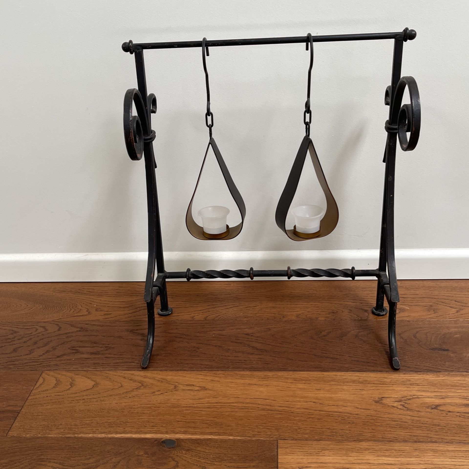 Wrought Iron Fireplace Or Decorative Rack