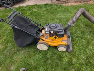 Cub cadet gas powered leaf mulching vacuum