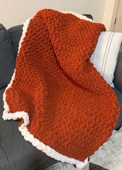 Chunky HandKnit Throw