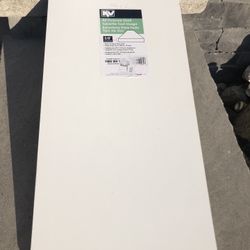 12”x24” White KV Shelf - New