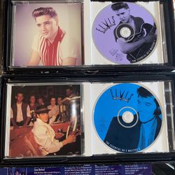 Elvis Presley Collector Box Sets – Complete 50’s & 60’s Masters – 10 CDs – Rare Long Boxes