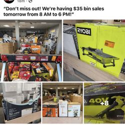 Desert Deals Liquidation Friday Deal 04/18 All Bins $35
