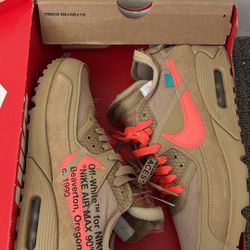 Nike Off White Air Max 90 Desert Ore 