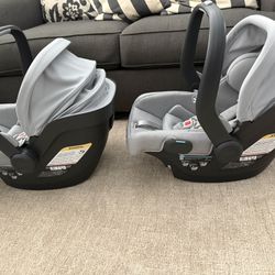 Uppababy Mesa Carseat, Base, Bassinet