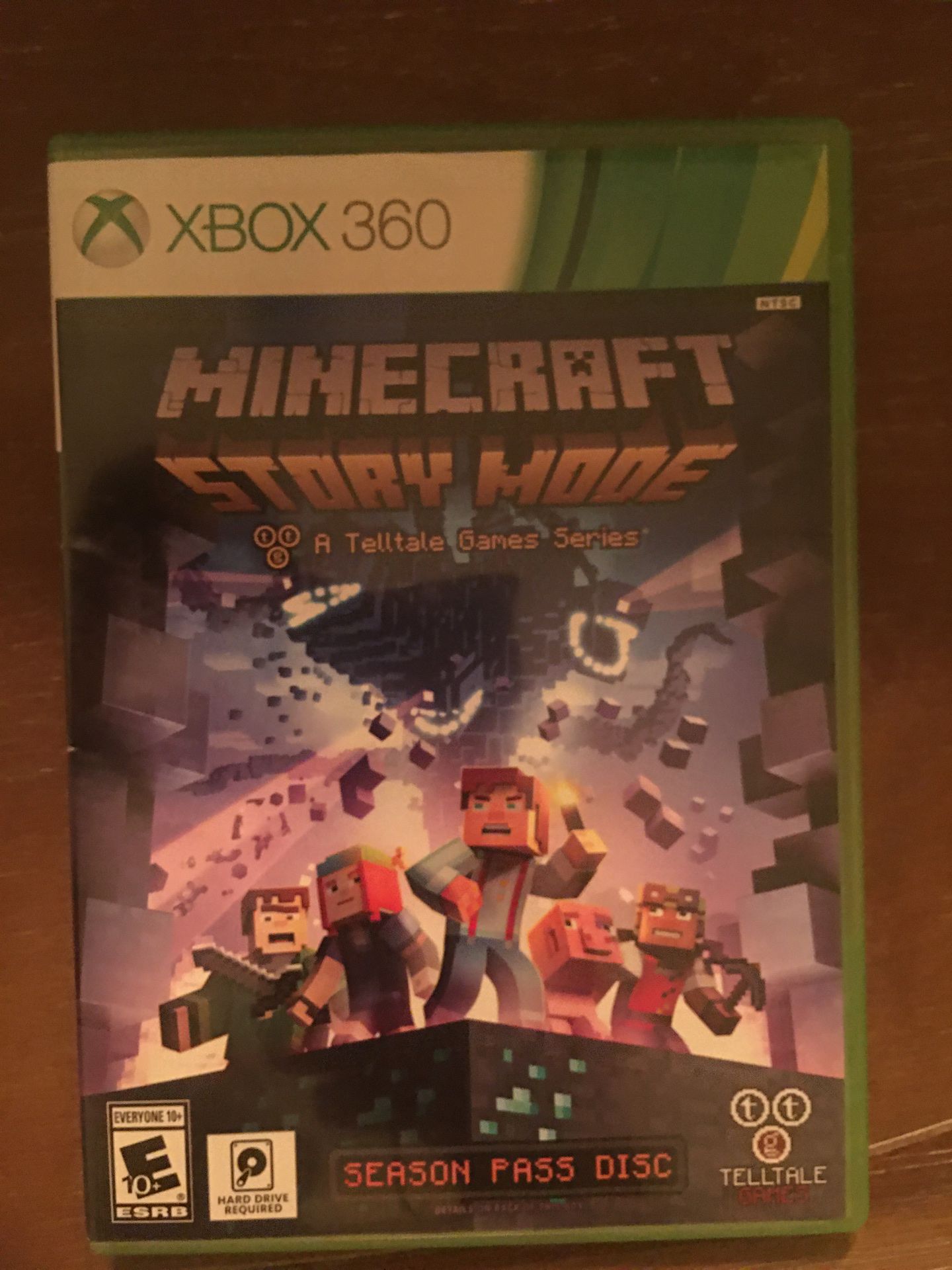 Xbox 360 Minecraft story mode
