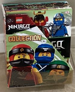 LEGO NINJAGU COLLECTION 10 BOOKS GREAT CLEAN CONDITION NO FIGURES — JUST BOOKS $15