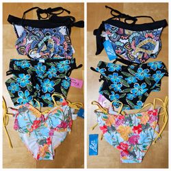 3 Bikinis 👙 NWT Size SMALL