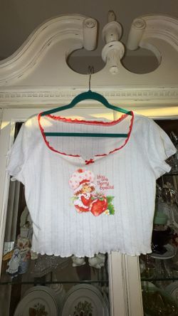 Strawberry Shortcake X SHEIN Crop Top - Woman’s Size Large (L) 