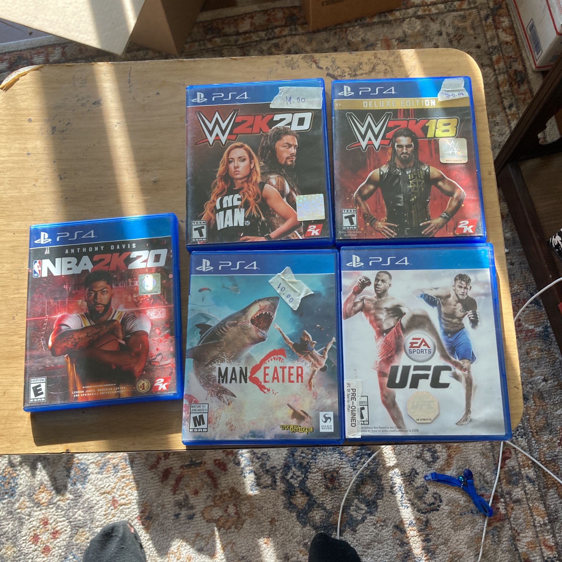 PS4 Games. $10 Each. Willing To Bundle