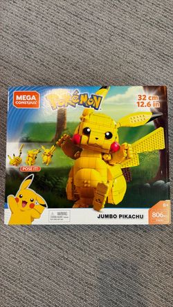 Jumbo Pikachu Mega Construx Set