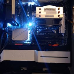 Hi Speed Gaming PC Intel 6x Core i7-6850K Unlocked 32 GB RAM 500 GB M.2 NVMe SSD ATI Radeon RX 580 8 GB GPU 700 Watt ATX Power WiFi Windows 10 