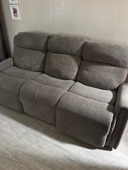 2 Piece Fabric Recliner Sofa