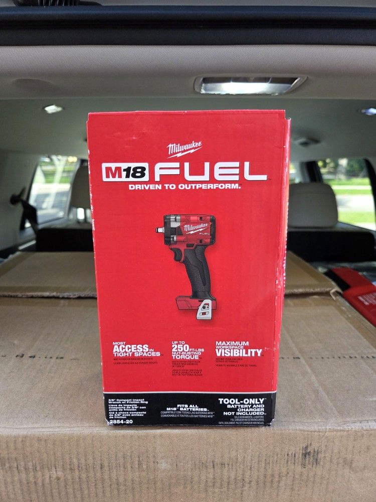 NEW Milwaukee M18 Fuel Gen-3 Brushless 3/8" Impact Wrench 2854-20