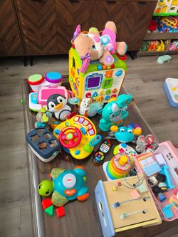 Various kid toys