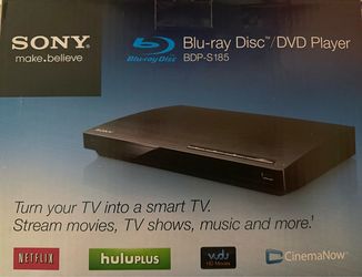 Blue Ray & DVD player still in box plus 25DVDs & 7 Blue Ray Discs