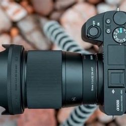 Sigma 16mm f/1.4 DC DN Contemporary (Sony E) - Clean Glass $325