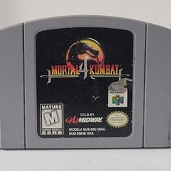 Mortal Kombat 4 For The N64