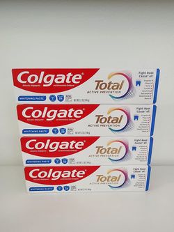$10 for all. Colgate Total Toothpaste. HABLO ESPAÑOL.