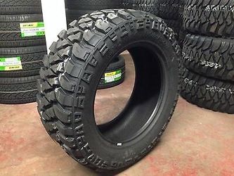 Four 305-55-20 Mickey Thompson Baja Tires