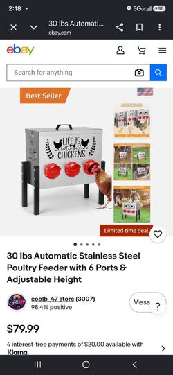 Chicken feeder