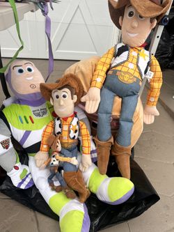 Woody And Buzz light year Plushies 