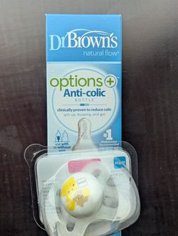 Dr. Browns Baby Bottle And Mam Pacifier Duo