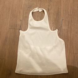 Iamgia White Halter Top