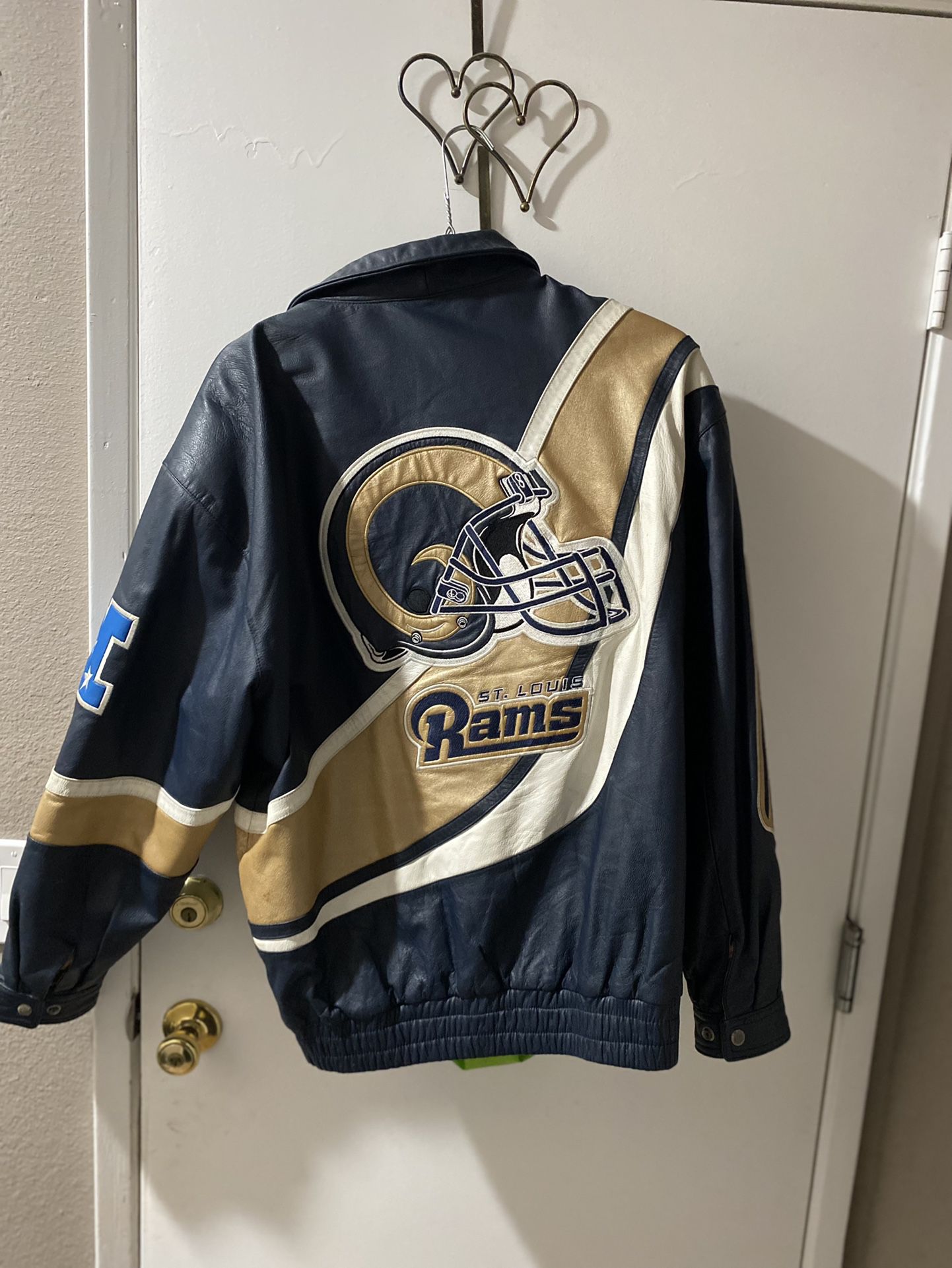 St Louis Rams Vintage Reebok Jeff Hamilton Mens Jacket Size XXL