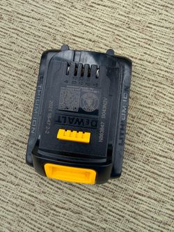Dewalt battery