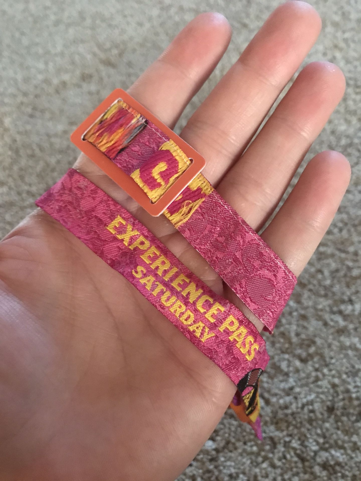 Escape Rave Saturday Wristbands 2019 w/ Name Change SOLD OUT