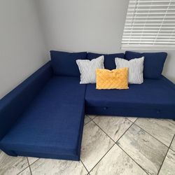 IKEA Sleeper sectional,3 seat w/storage. Sofa. 
