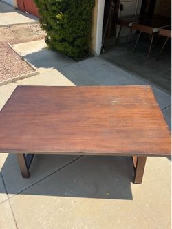 World Market Industrial Wood Desk