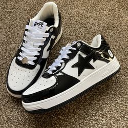 Bapesta Color Camo Combo Black & White