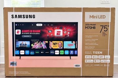 Samsung 75 inch mini led brand new 2026