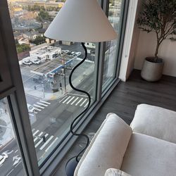 West Elm Zigzag Floor Lamp (64")