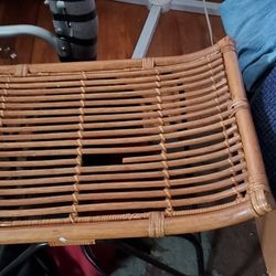 Metal  & Wood Stand Or  Chair