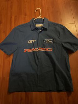 Blue ford Holister Button Up