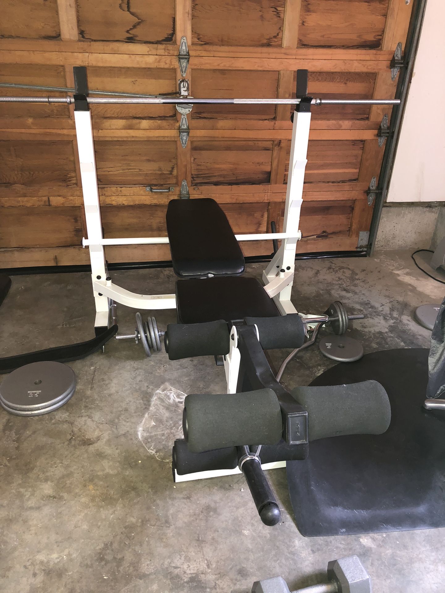 Weight Bench With Weights