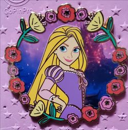 PALM Once Upon a Royal Realm Rapunzel pin