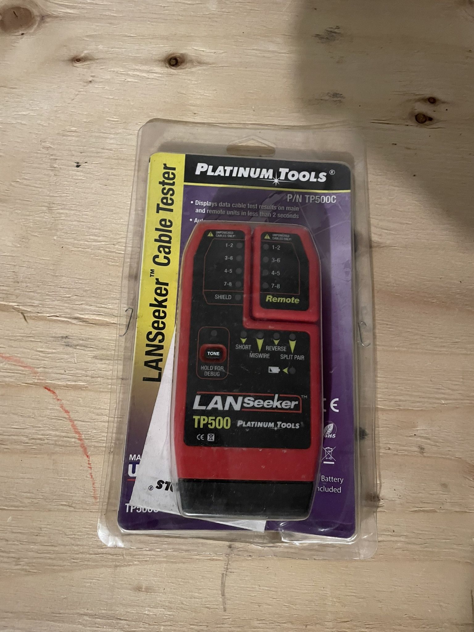 Lanseeker TP500 Cable Tester