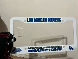License plate frame