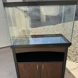 65 Gallon Tank With Stand And Canister Filter