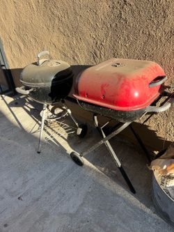 2 Charcoal BBQs
