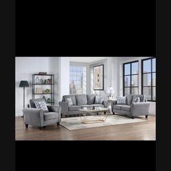 3pc NEW SOFA LOVESEAT CHAIR $1300 NEW