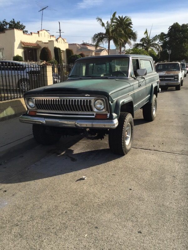78 Jeep Cherokee Chief
