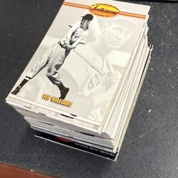 1993 Ted Williams Card Company Baseball Trading Cards & Pogs 