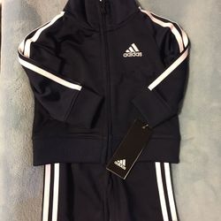 Baby adidas track set
