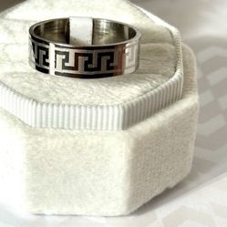 Men’s Stainless Steel Ring, Size 10