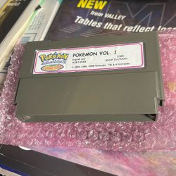 Sega Atlus Print Club Stv Titan Pokemon Vol 1 Arcade Cartridge 